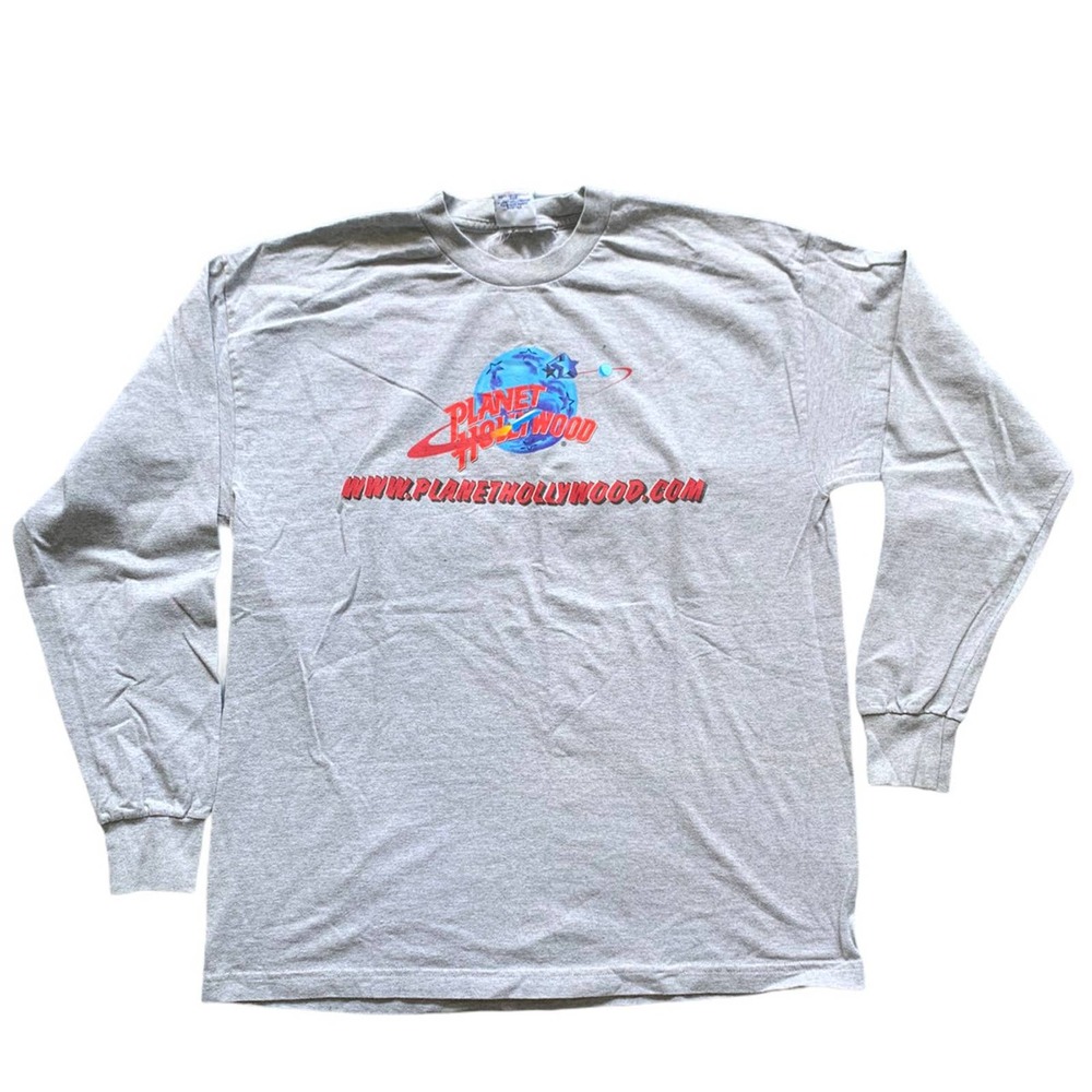 vintage XL 1998 Grey Planet Hollywood shirt